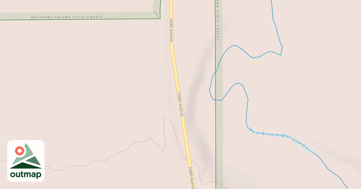 Map of Bemis Hill Trails