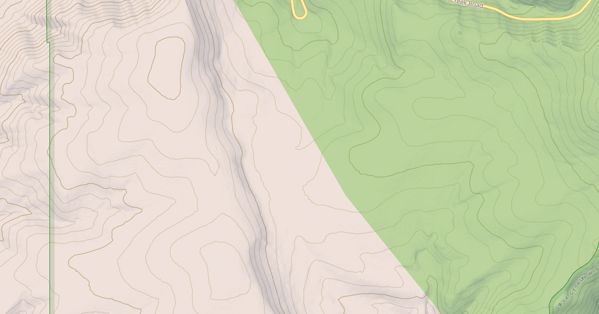 Map preview of FRENCH CREEK SPUR 1Q