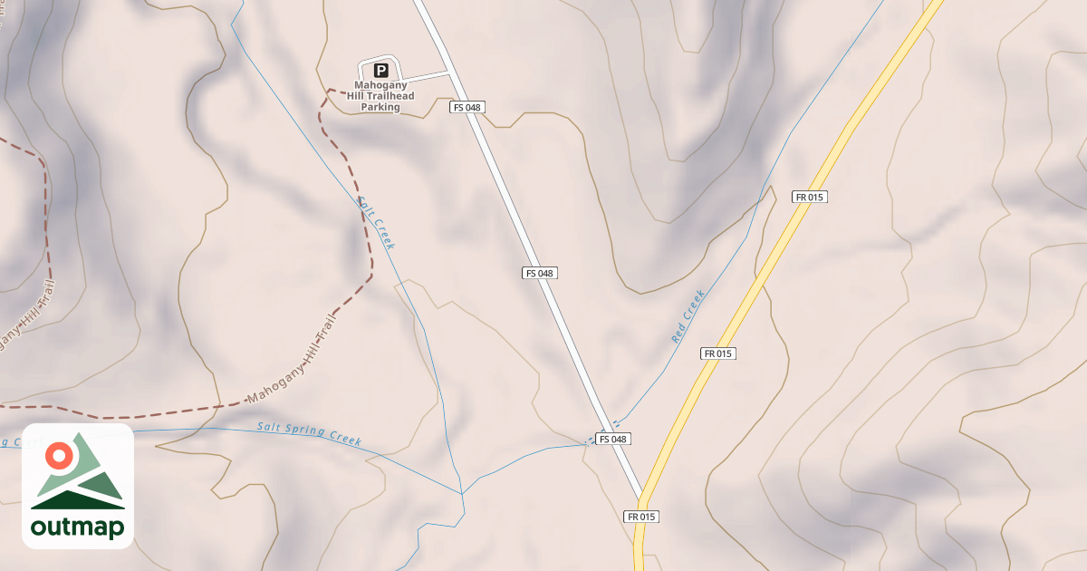 Map of SALT CREEK