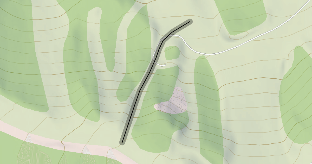 Map preview of Powder Chute