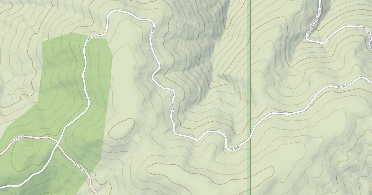 Map preview of (FDR) WALT LANGLY POLE ROAD