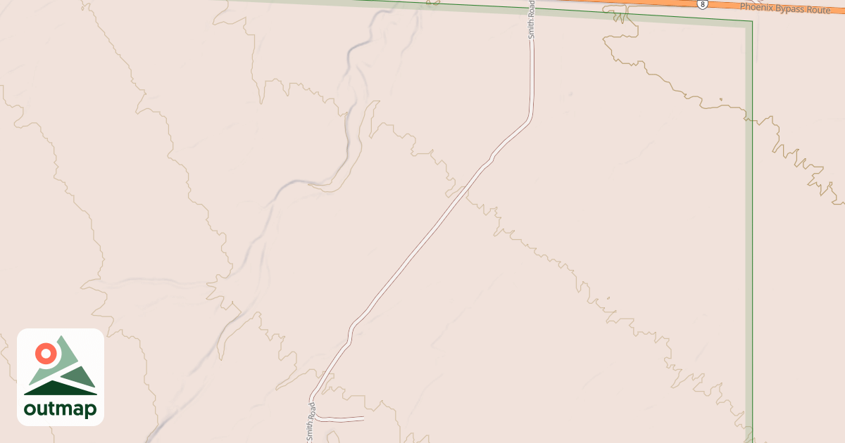 Map of BLM National GTLF Public Motorized Roads 261717be-eca0-4764-af54-f725a86003f9