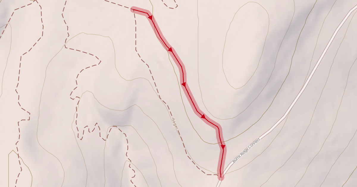 Map preview of Old Burnt Ridge