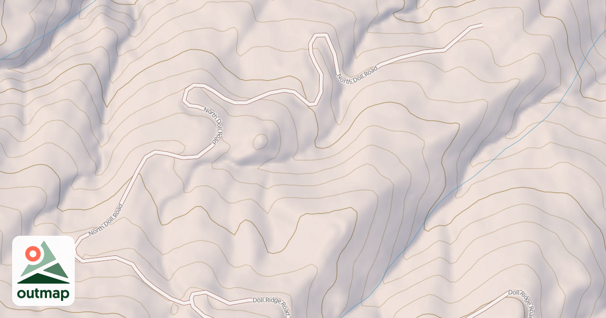 Map of NORTH DOLL
