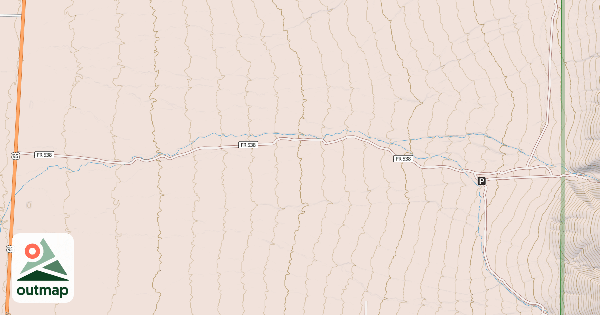 Map of HORSE CANYON