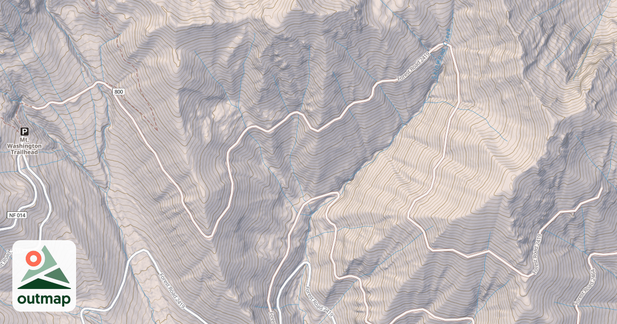 Map of MT ELLINOR TH
