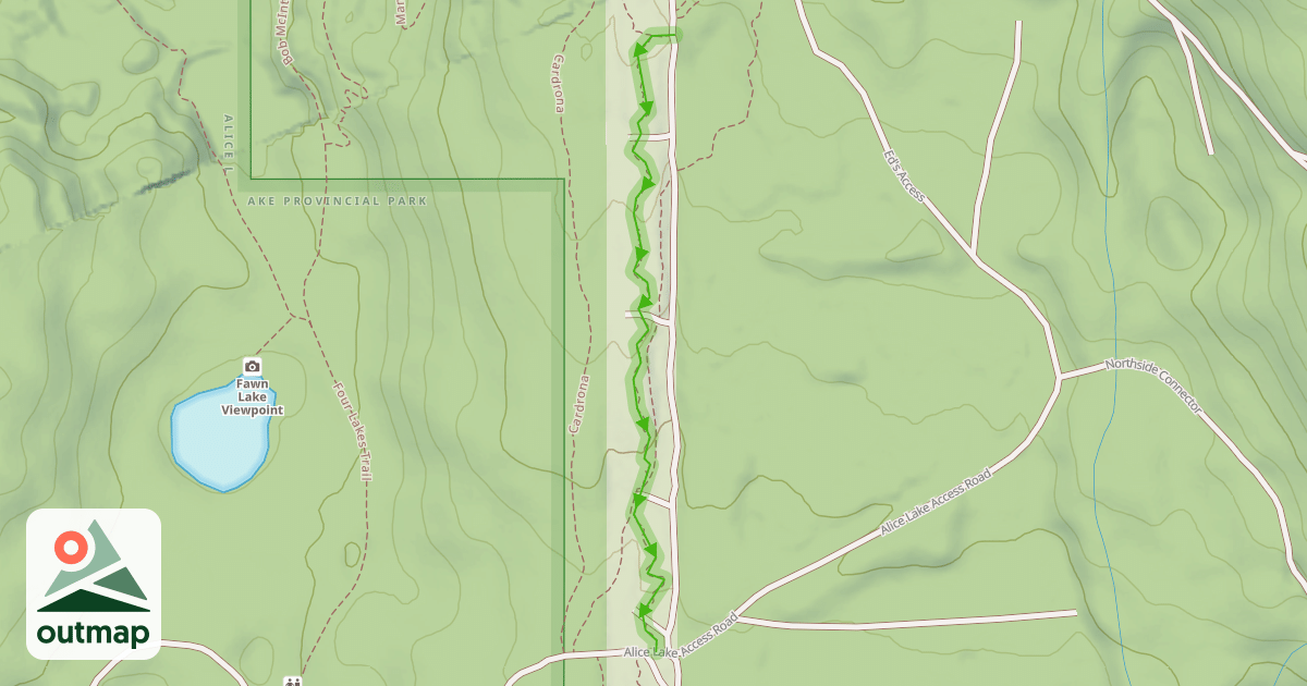 Map of Rob's Corners