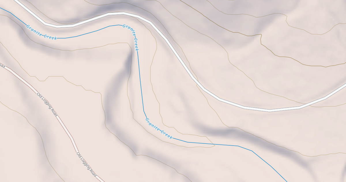 Map preview of GRANITE CR DISP REC SITE A