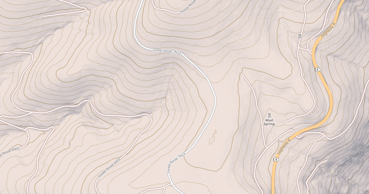 Map preview of USFS Motor Vehicle Use Map Trails 2067120010602