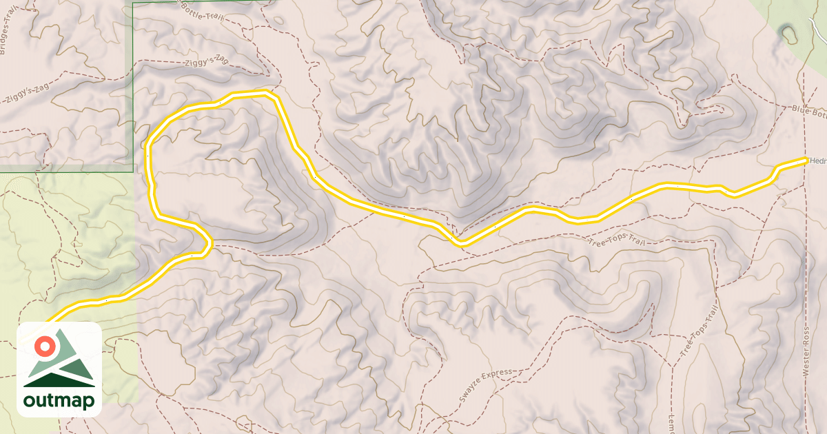 Map of Hedrick Road