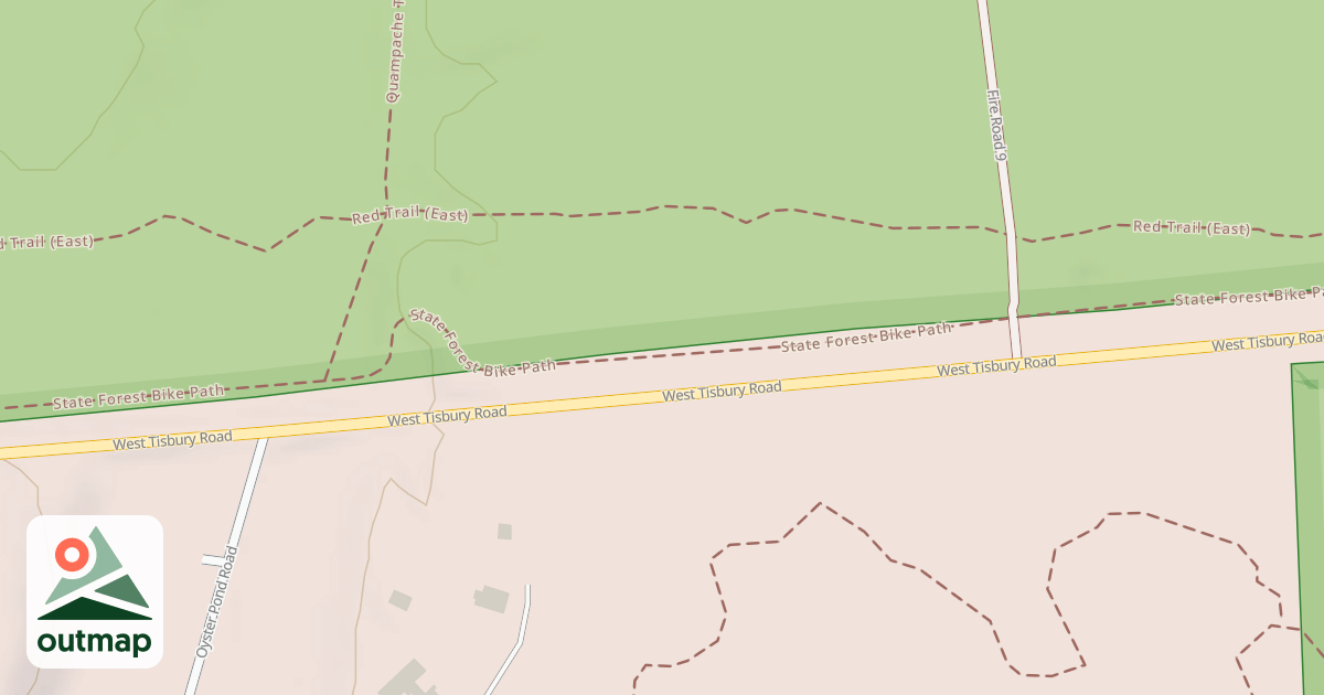 Map of Correllus Bike Path
