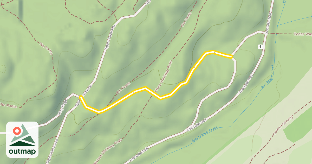 Map of Vimy Ridge