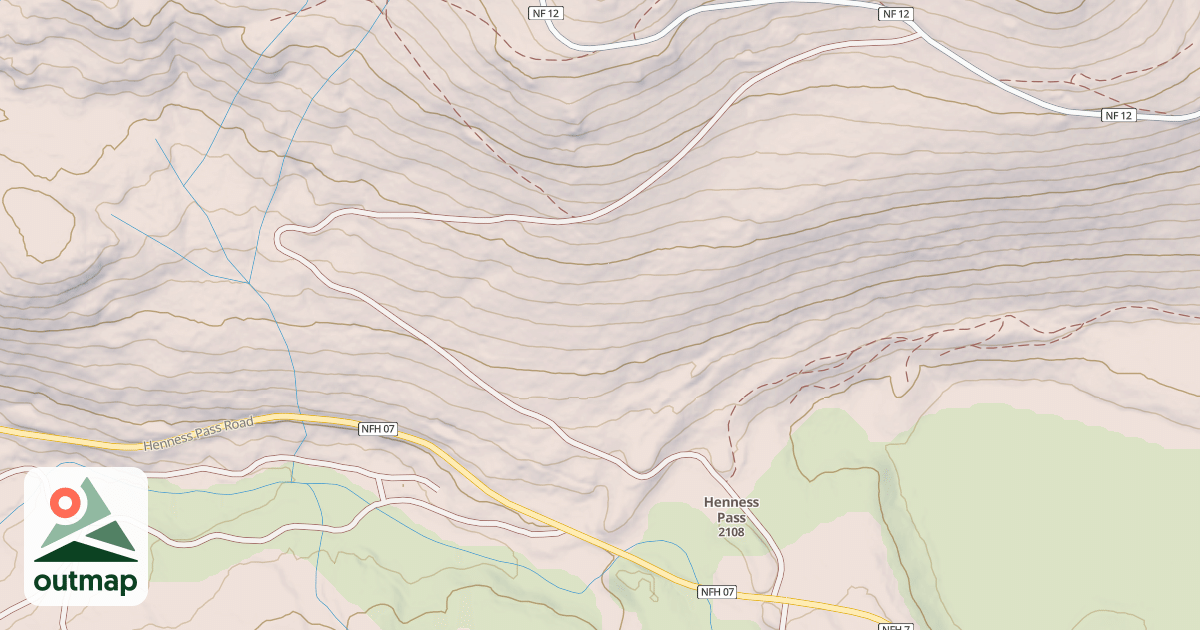 Map of COPPINS MDWS