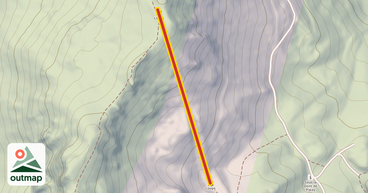 Map of Loups