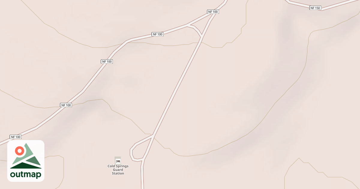 Map of COLD SPRING GUARD STATION