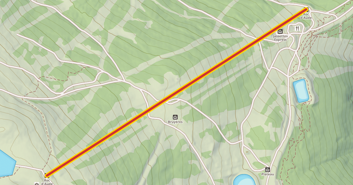 Map preview of Roc d'Aude