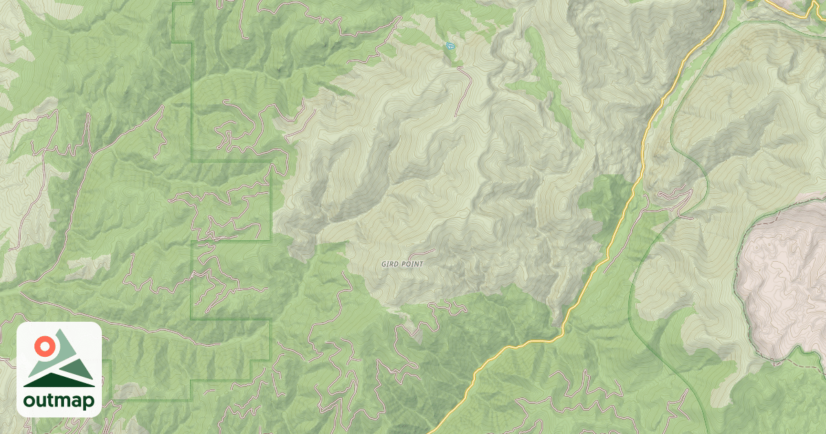 Map of (FDR) SKALKAHO-ST. CLAIR
