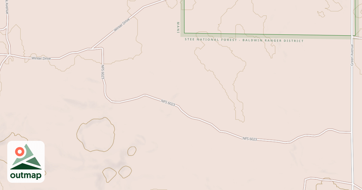 Map of 6023