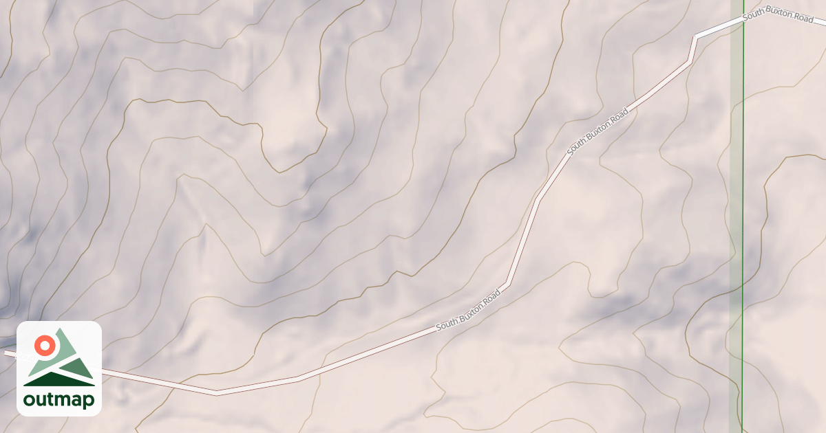 Map of HANSON GULCH