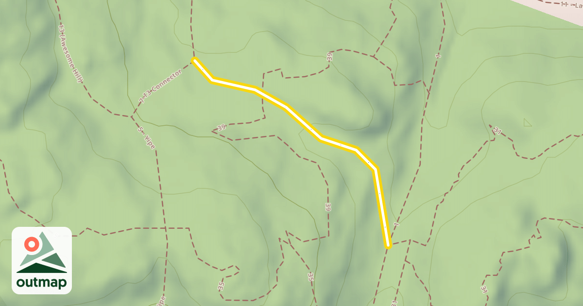 Map of 7 - Tally Ho