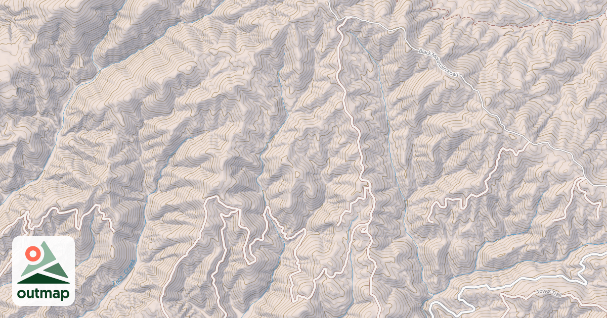 Map of USFS Motor Vehicle Use Map Trails 6940