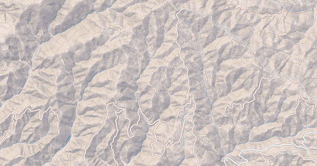 Map preview of USFS Motor Vehicle Use Map Trails 6940