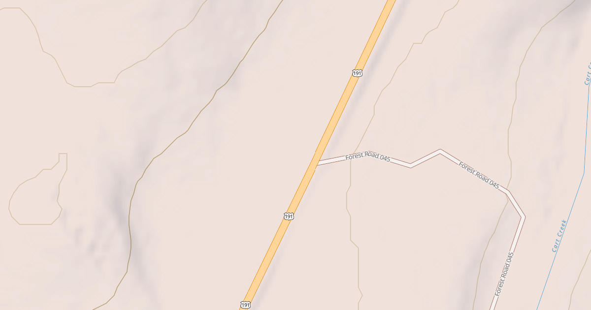 Map preview of DON HATCH MEMORIAL CUTOFF