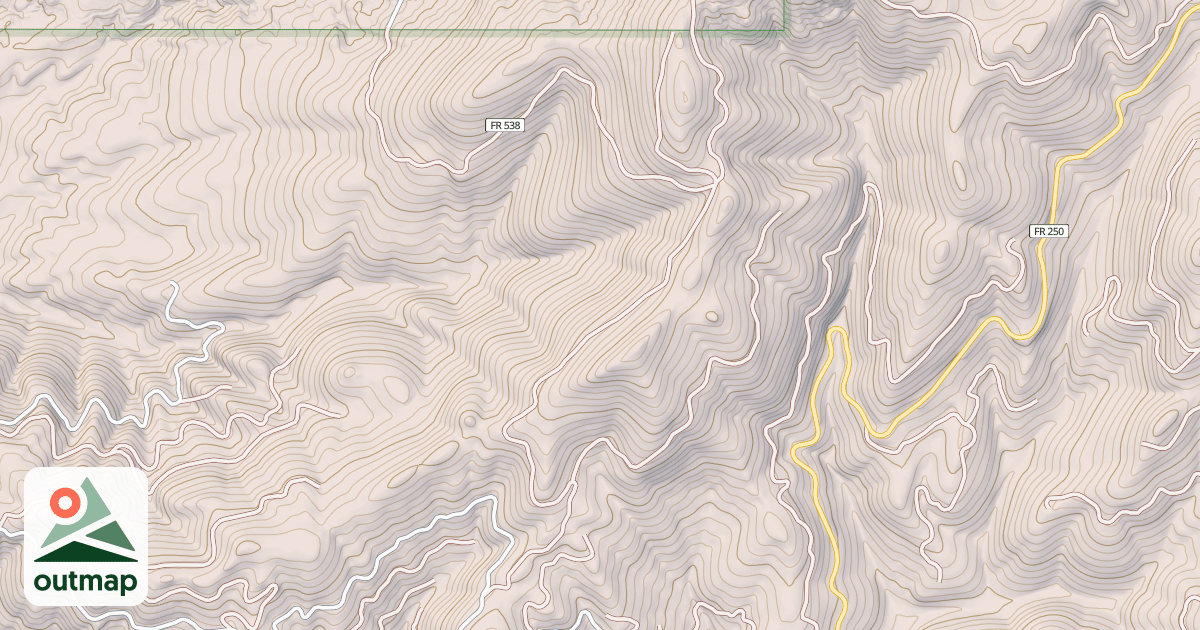 Map of CLEARWATER RIDGE