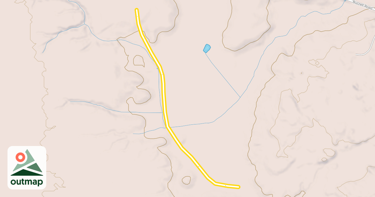 Map of Meadow Run