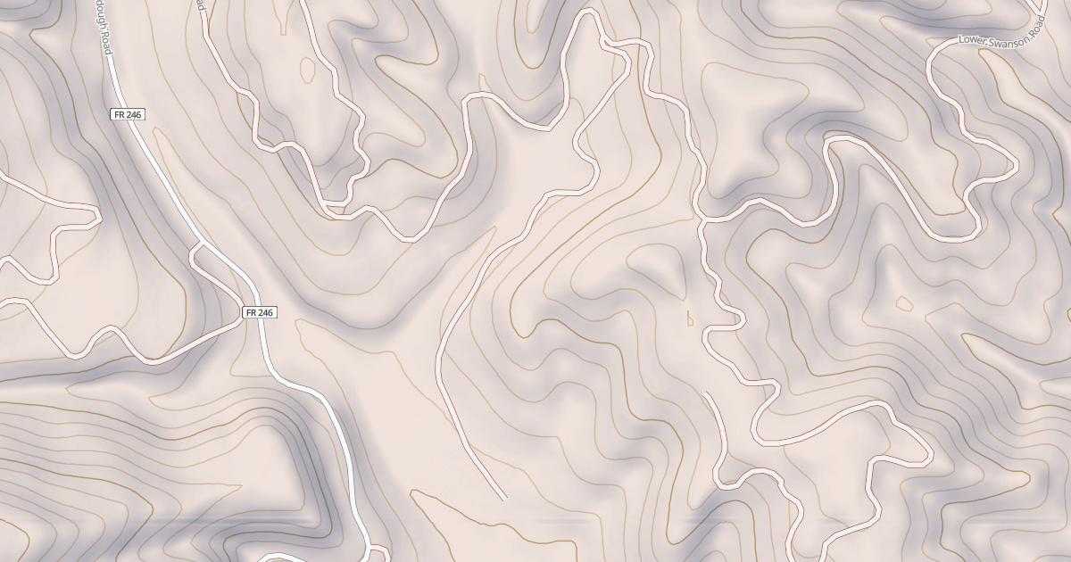 Map preview of LOWER SWANSON B
