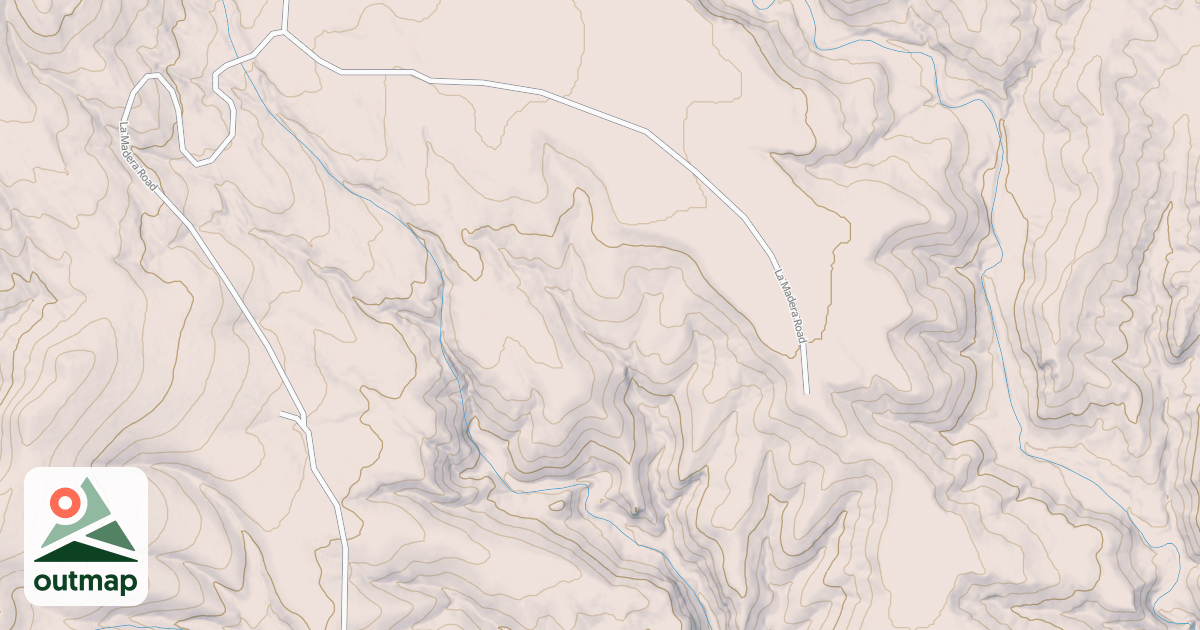 Map of LA MADERA