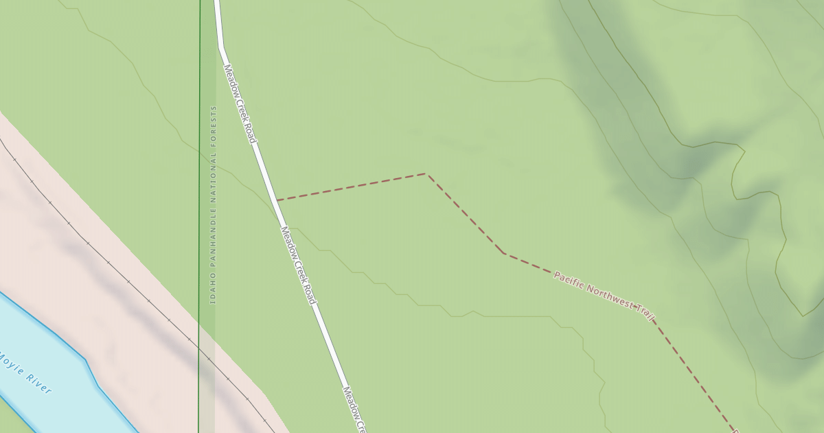 Map preview of RUBY RIDGE PARKING