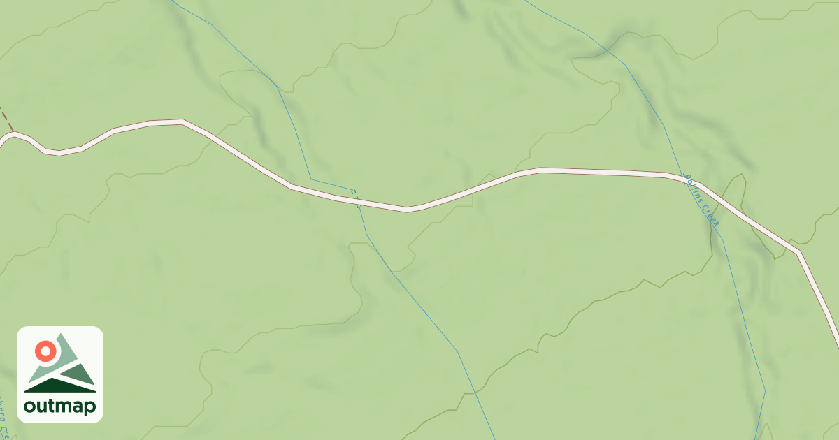 Map of Caribou Snowmobile Trail