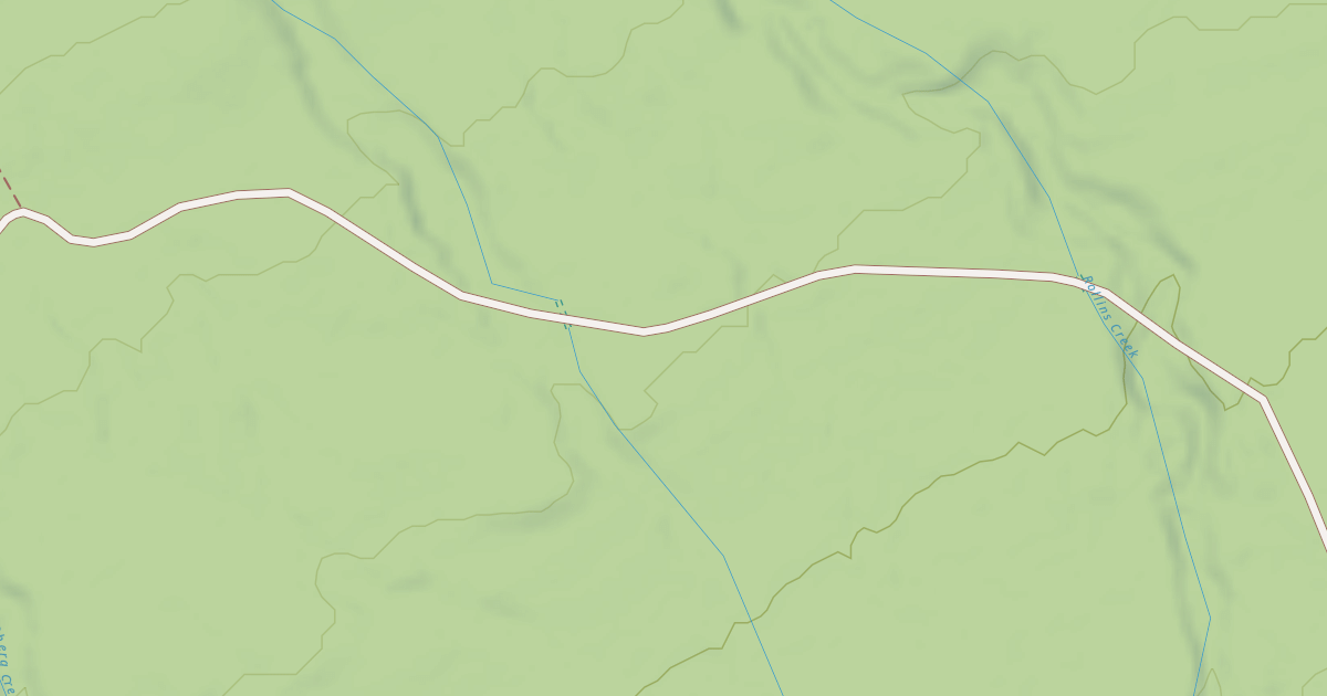 Map preview of Caribou Snowmobile Trail
