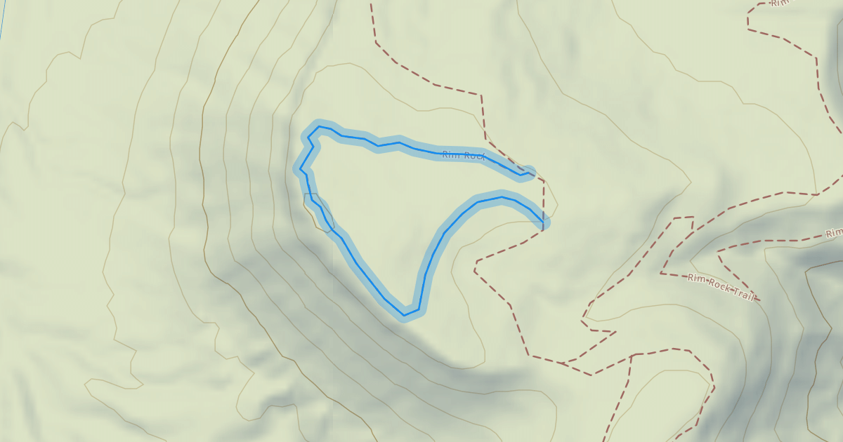 Map preview of Rim Rock