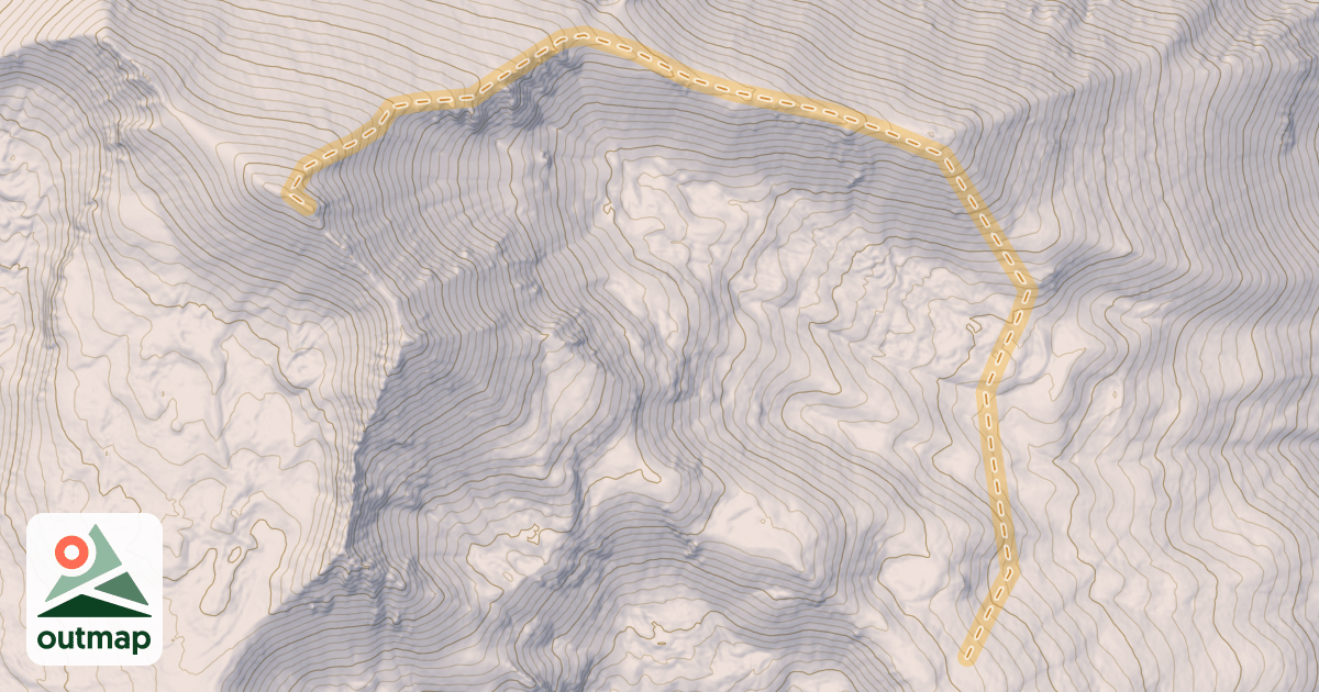 Map of North Ridge