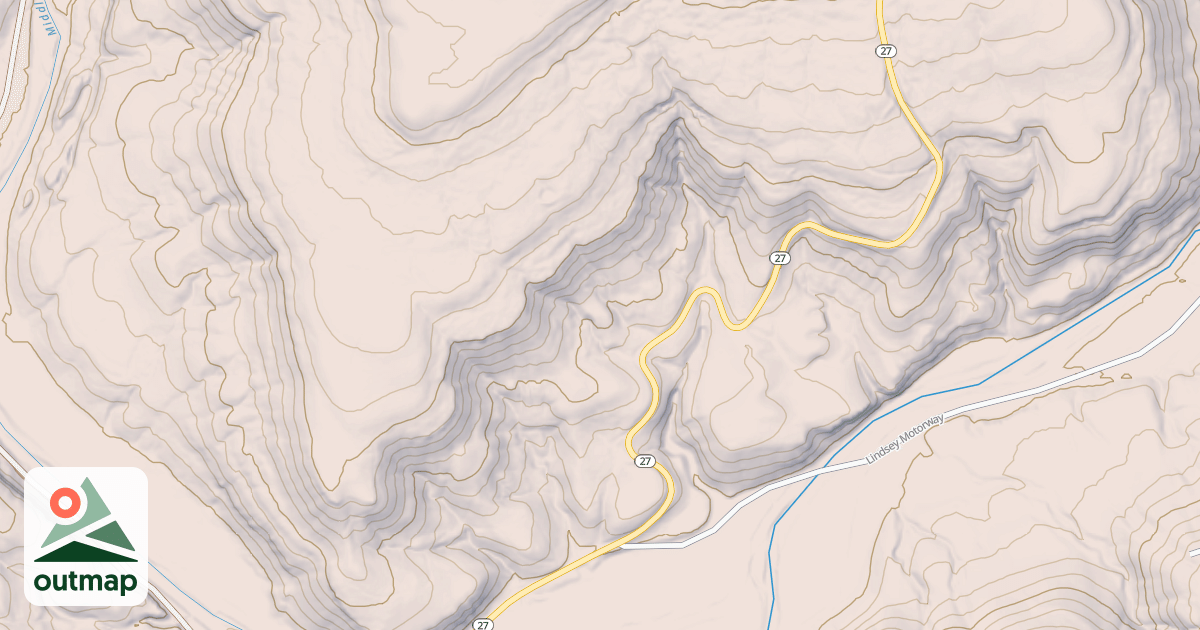 Map of USFS Motor Vehicle Use Map Roads {7F4650C3-D521-4AB3-8415-02879A7A46E8}