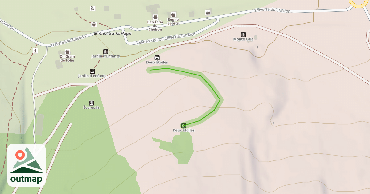 Map of Deux Etoiles