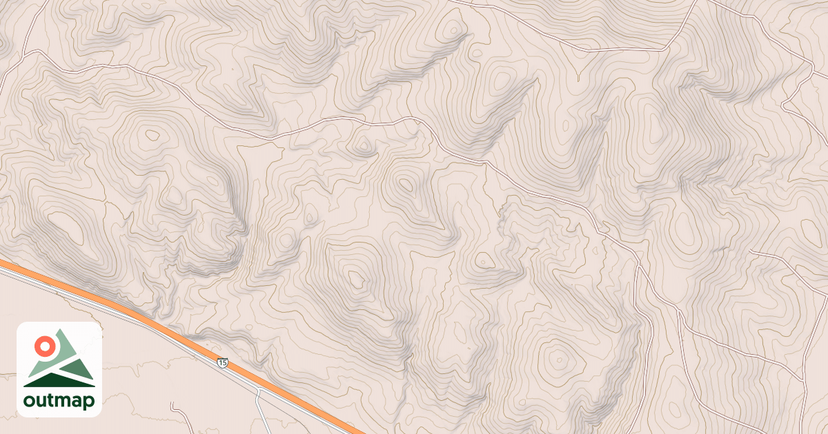 Map of BLM National GTLF Public Motorized Roads 878e1bdc-a595-4a44-a404-fca4e4fc041f