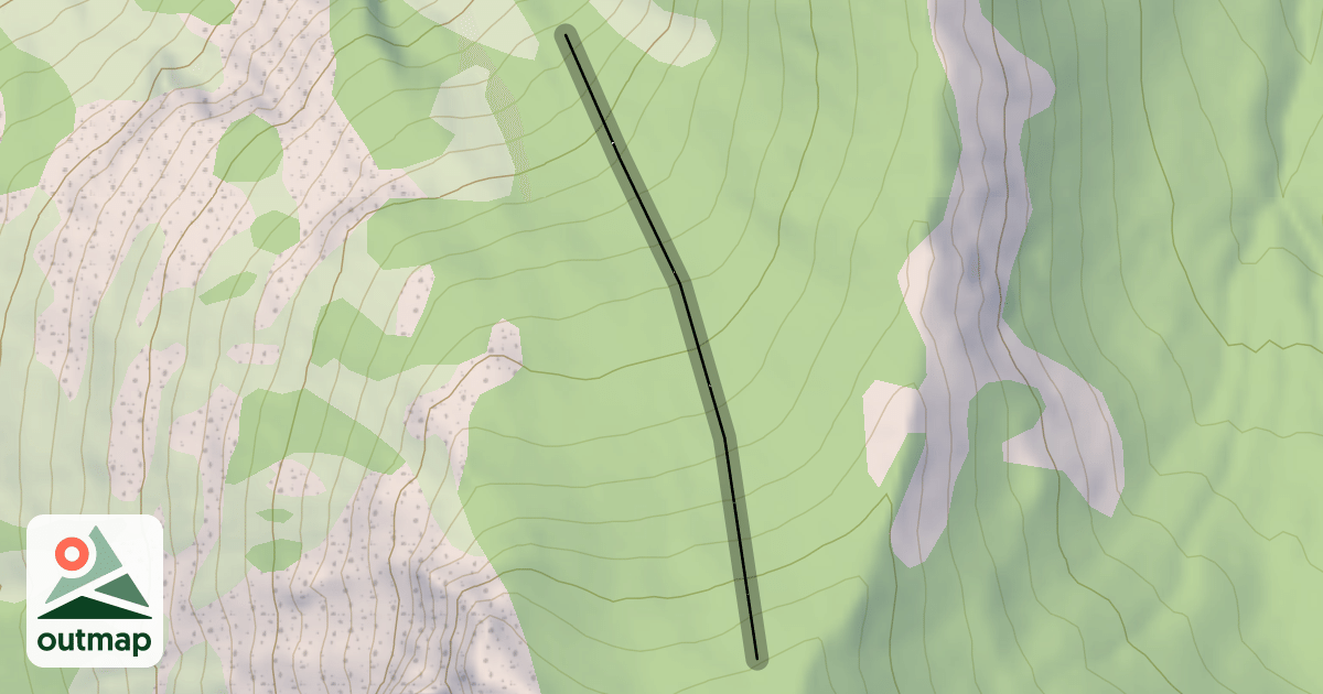 Map of Gentian Gully