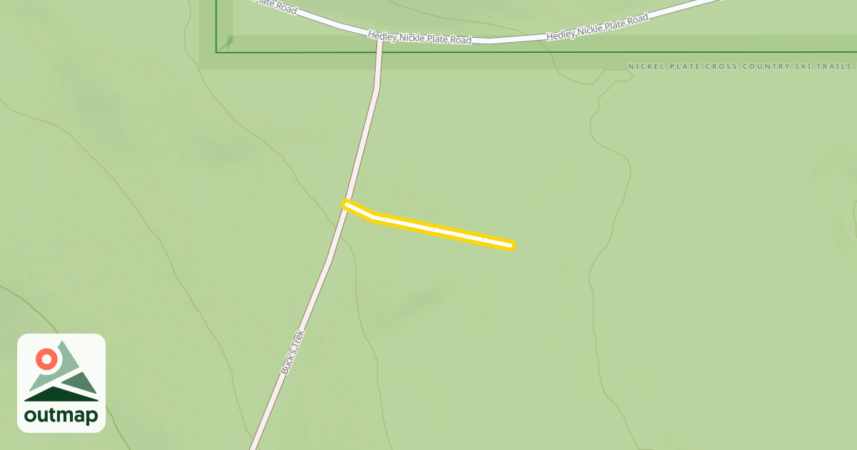 Map of Buck's Trek