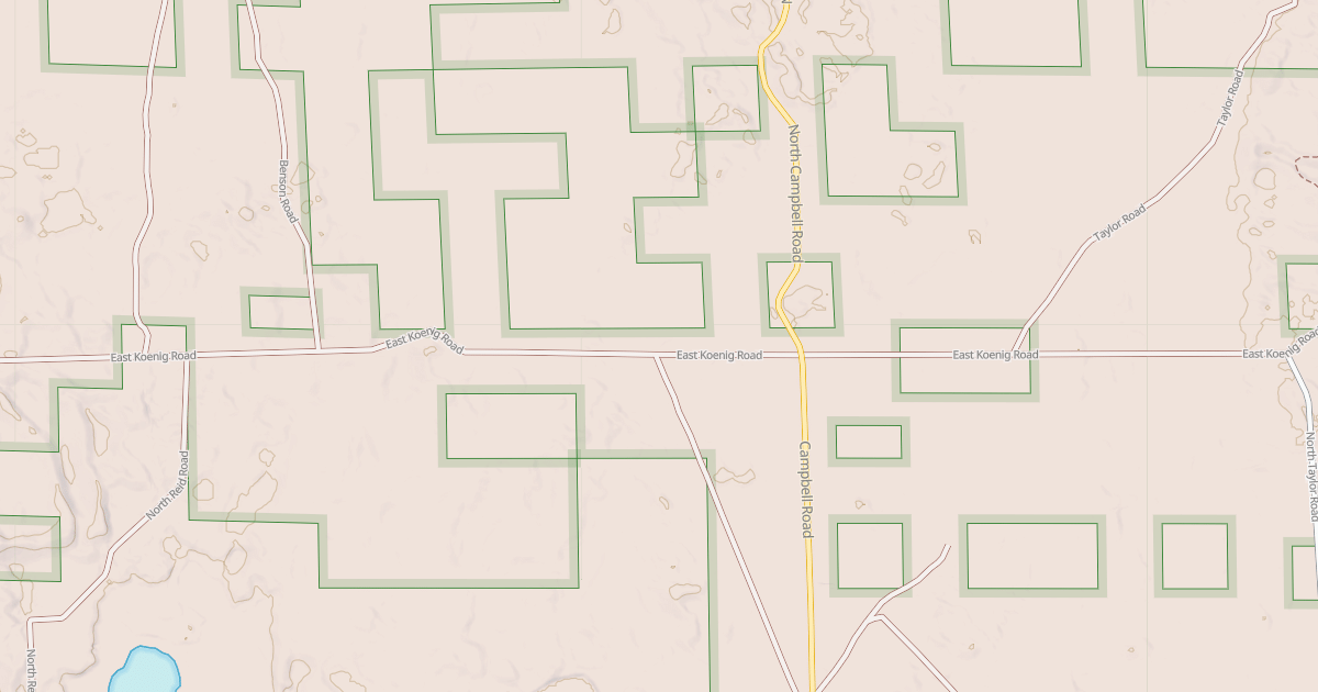 Map preview of Ward Hills-Irons Smt Dnr602