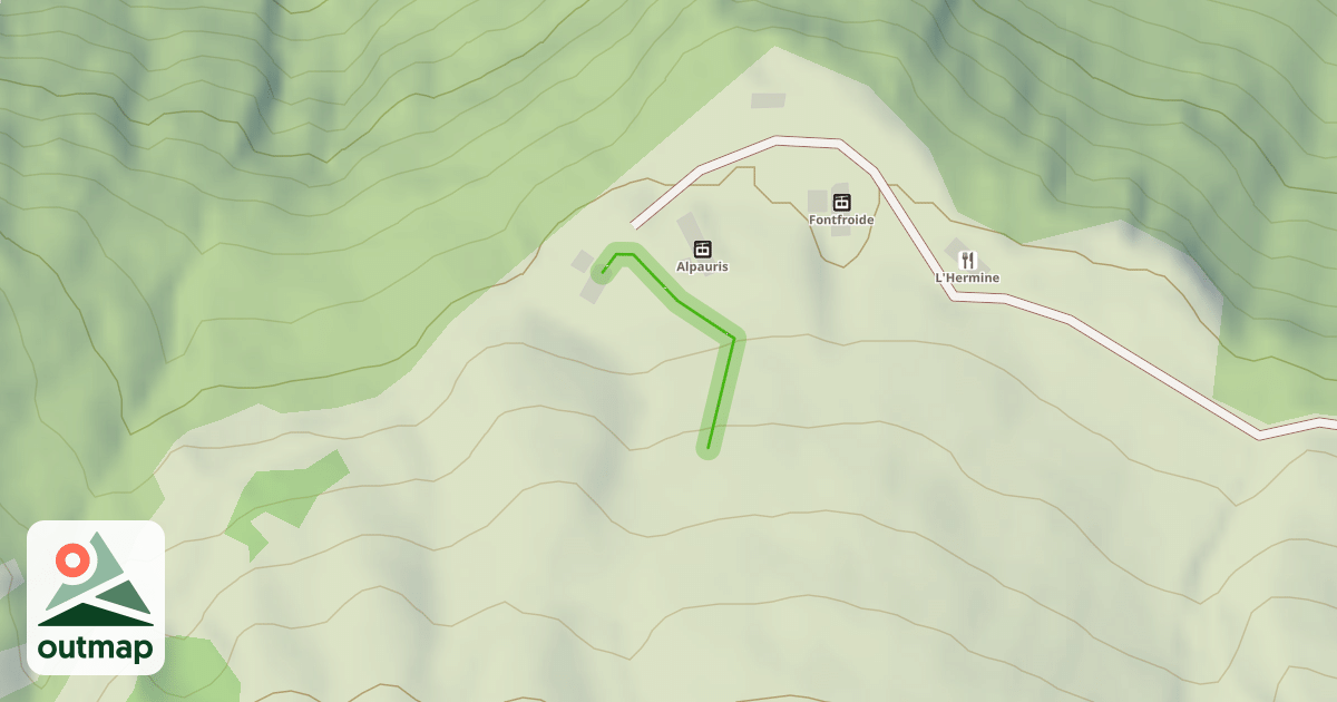 Map of Les Demoiselles