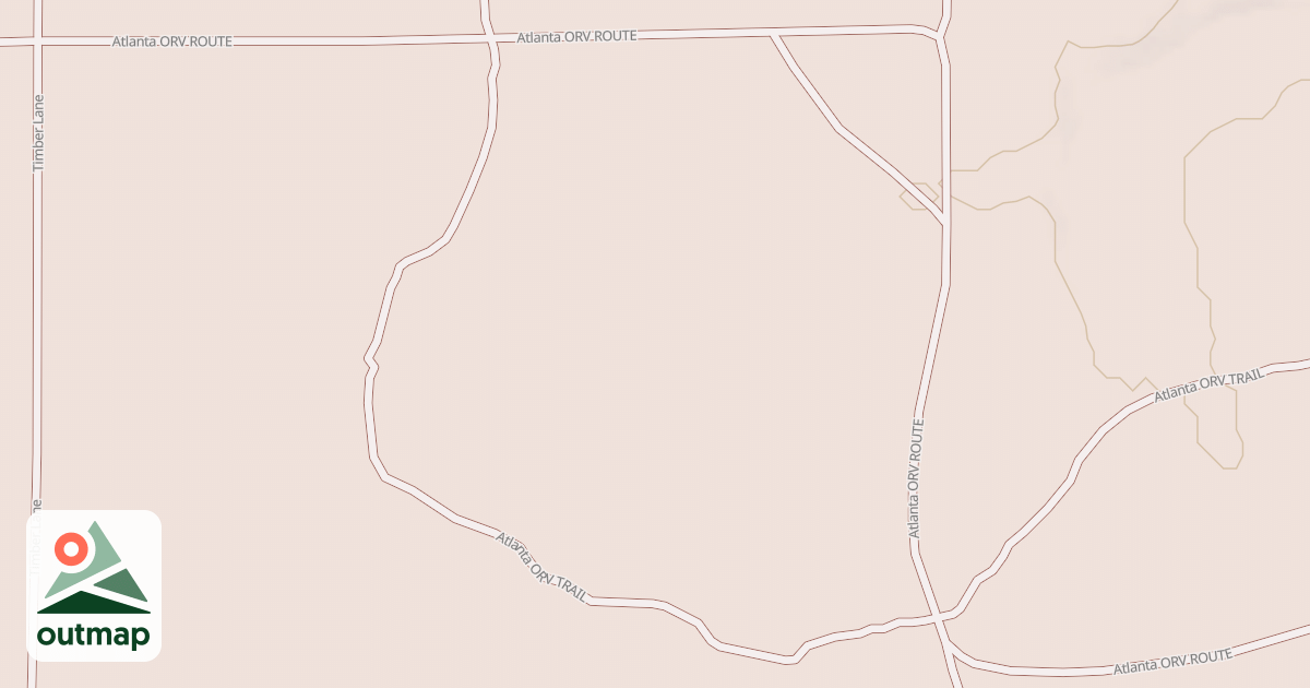 Map of Atlanta Trail