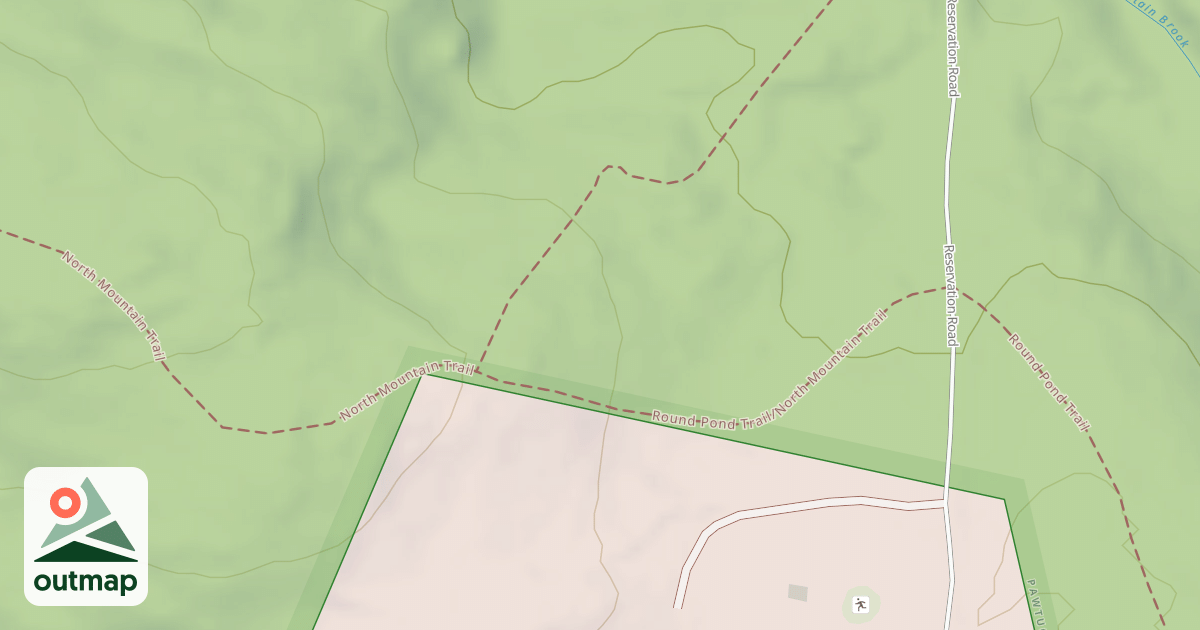Map of Round pond tr