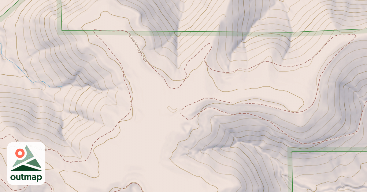 Map of Trout Valley Trail