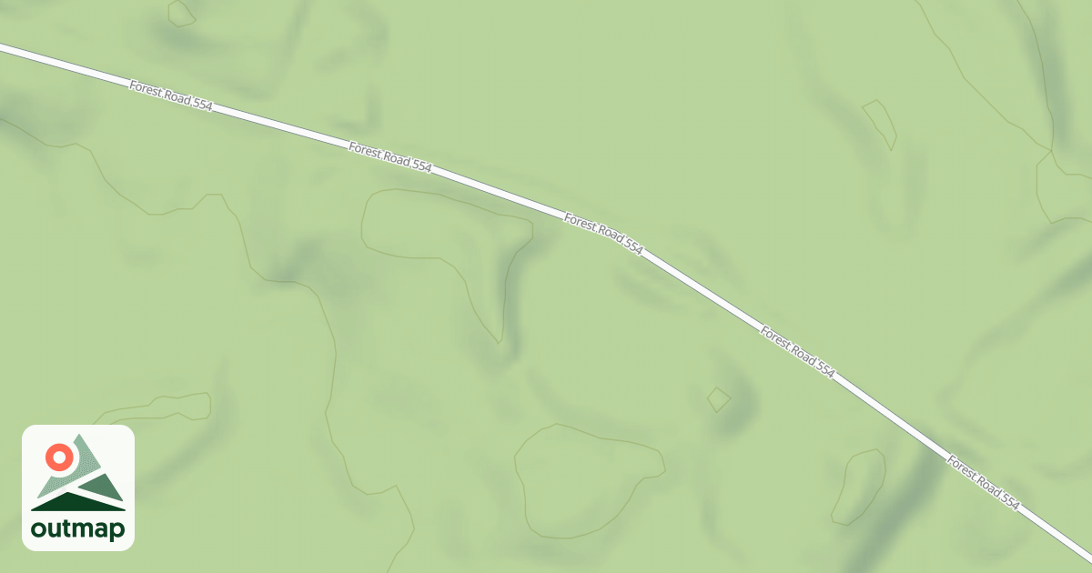 Map of FR 554A