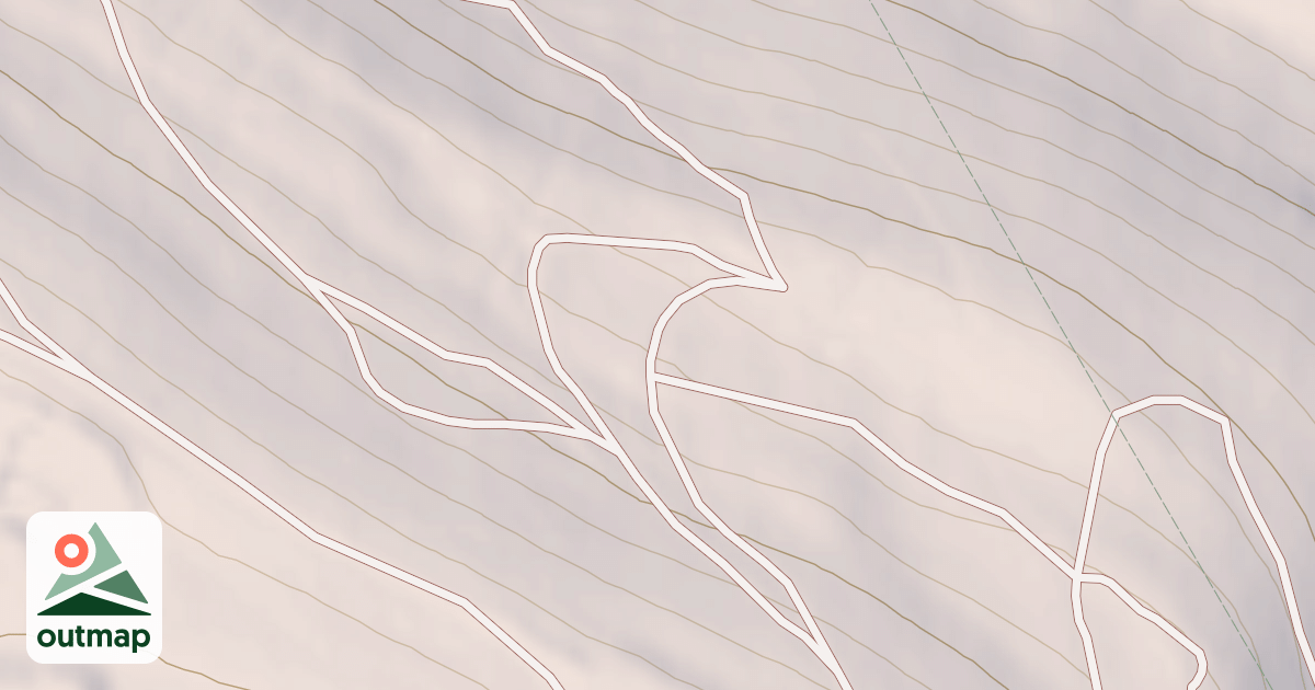 Map of Bloody Skillet ATV Trail