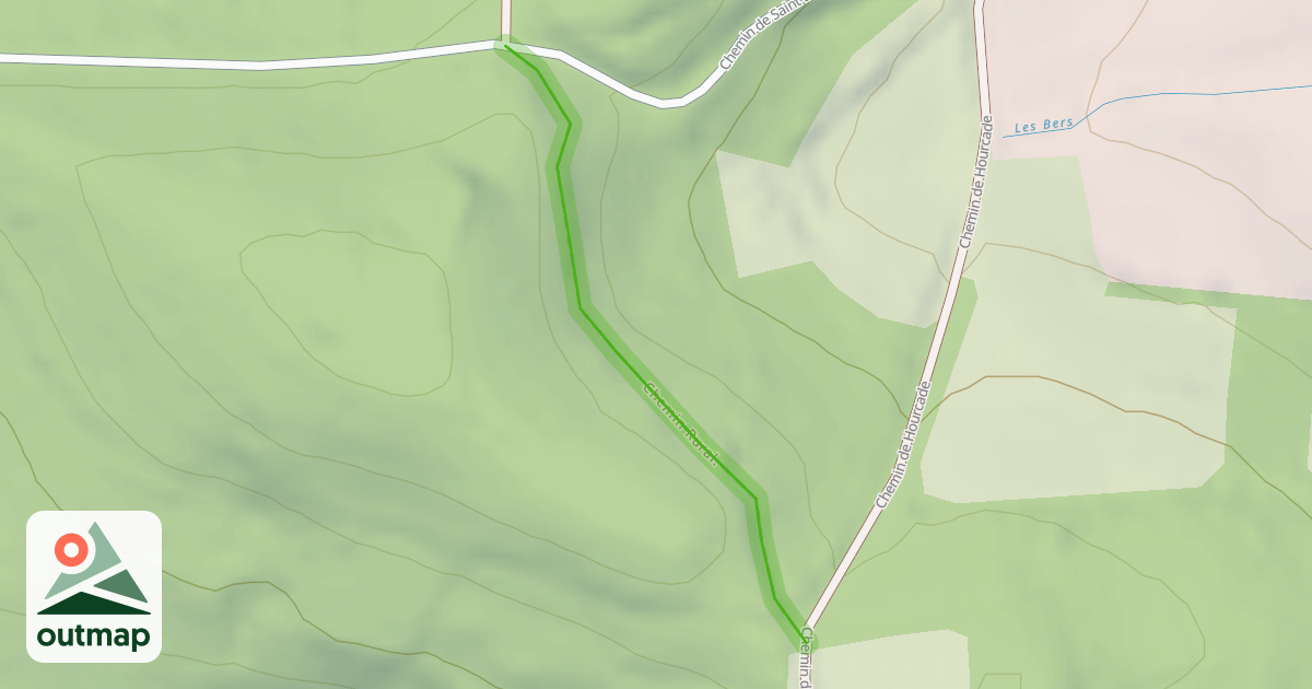 Map of Chemin Rural.