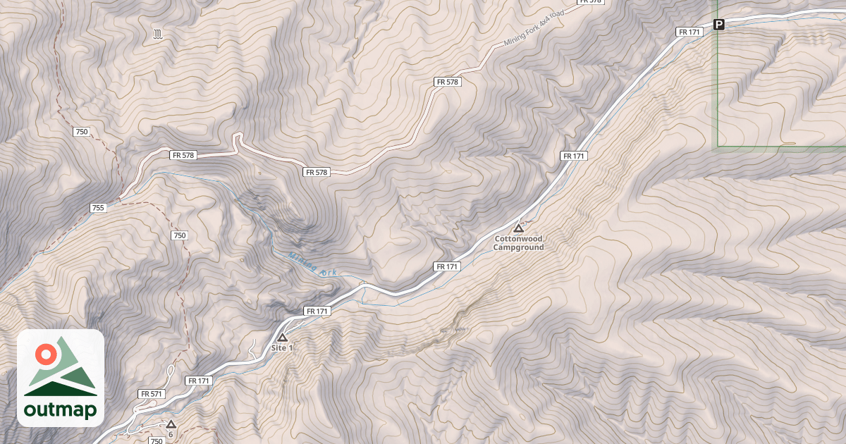 Map of SOUTH WILLOW CANYON